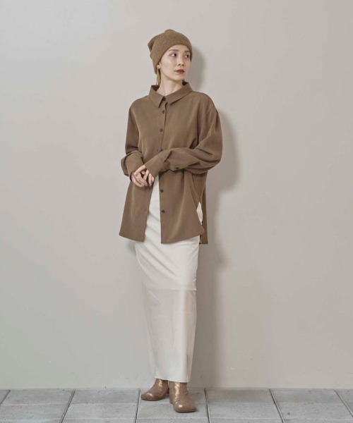 TODAYFUL（トゥデイフル）の「Peachskin Over Shirts（シャツ/ブラウス