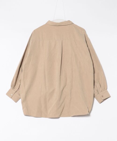 Rydia(リディア)の「スキッパーブラウス(シャツ/ブラウス・レディース・カーキ/ベージュ・M)」の14枚目の写真