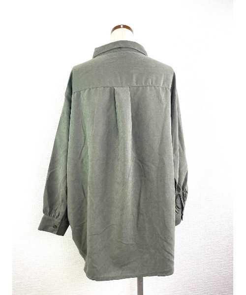 Rydia(リディア)の「スキッパーブラウス(シャツ/ブラウス・レディース・カーキ/ベージュ・M)」の13枚目の写真