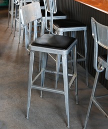 DULTON(_g)STANDARD BAR CHAIR GALVANIZED/X`[ o[ `FA(Q)