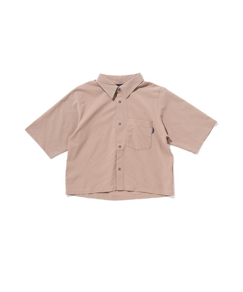 THOUSAND MILE（サウザンドマイル）の「[L's]THREE QUARTER SLEEVE SHIRT HIGH AIR PERMEABILITY CHECK/スリークオータースリーブシャツ（シャツ/ブラウス・レディース・ブラック系その他/ブラウン系その他/ブルー系その他・FREE）」の2枚目の写真