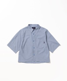 [L's]THREE QUARTER SLEEVE SHIRT HIGH AIR PERMEABILITY CHECK/スリークオータースリーブシャツ
