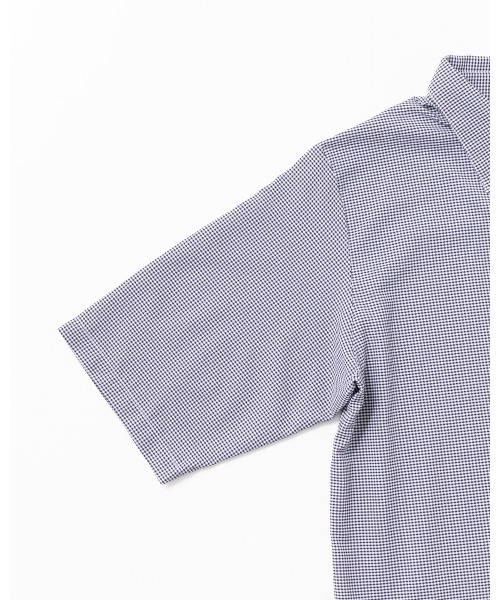 THOUSAND MILE（サウザンドマイル）の「[L's]THREE QUARTER SLEEVE SHIRT HIGH AIR PERMEABILITY CHECK/スリークオータースリーブシャツ（シャツ/ブラウス・レディース・ブラック系その他/ブラウン系その他/ブルー系その他・FREE）」の7枚目の写真
