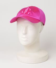 ジミーチュウ　キャップ JCxMALBONCAPA943_1C1010_ANGLE_