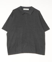 BAL（バル）の「BAL VENTILATION MESH KNIT ZIP POLO 2143（ポロシャツ）」