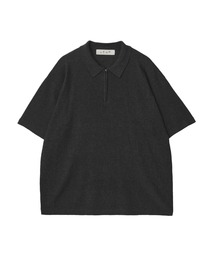 BAL（バル）の「BAL VENTILATION MESH KNIT ZIP POLO 2143（ポロシャツ）」