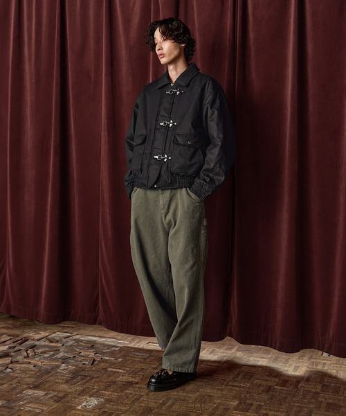 ファイヤーマン 中綿ボリューム オイルドコットン ブルゾン