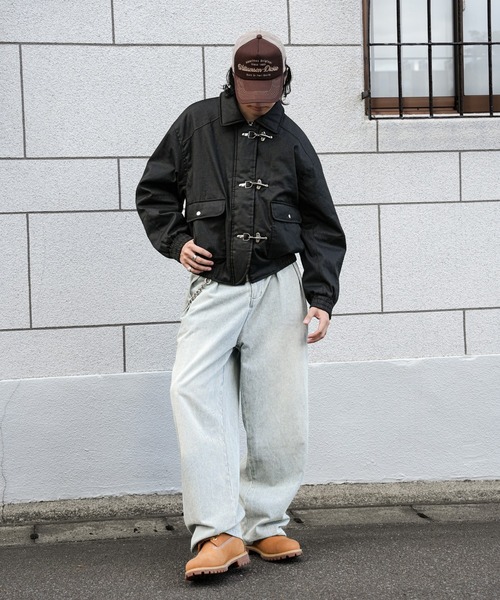 ファイヤーマン 中綿ボリューム オイルドコットン ブルゾン（ブルゾン