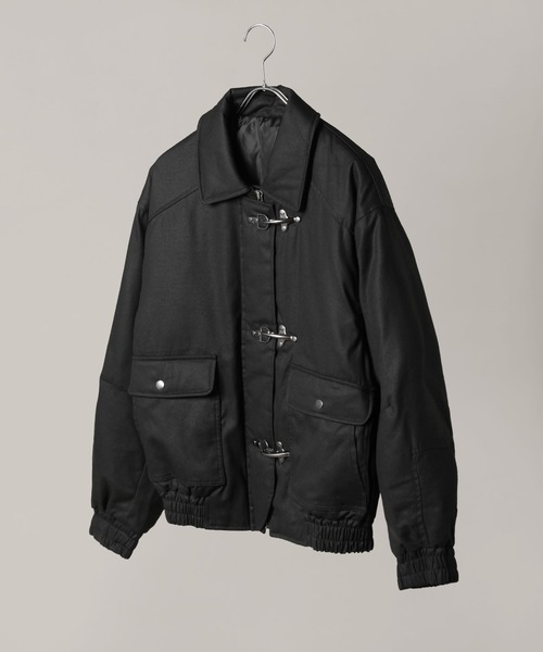 ファイヤーマン 中綿ボリューム オイルドコットン ブルゾン
