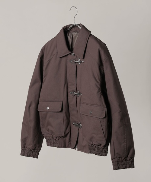 bleme 24aw 美品 ファイヤーマン ボリューム 中綿 ブルゾン ファイヤーマン ボリューム 中綿ブルゾン（700フィルパワー