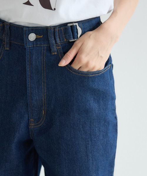 KATHARINE ROSS（キャサリンロス）の「【PILLINI/ピリーニ】タブ付ストレートデニムパンツ（デニムパンツ・レディース・ブラック/ネイビー・SMALL/MEDIUM/LARGE）」の22枚目の写真