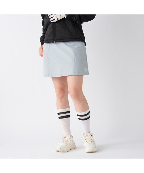 marie claire(マリ・クレール)の「marie claire GOLF マリクレールゴルフ ゴルフウェア スカート ワンポイント ロゴ スパンストレッチ インナーショーツ一体型(スカート・レディース・ブラック/グレー・M/LL/L)」の22枚目の写真