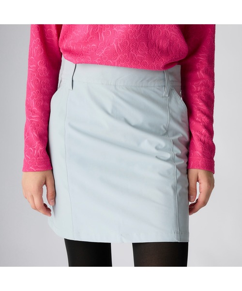 marie claire(マリ・クレール)の「marie claire GOLF マリクレールゴルフ ゴルフウェア スカート ワンポイント ロゴ スパンストレッチ インナーショーツ一体型(スカート・レディース・ブラック/グレー・M/LL/L)」の18枚目の写真