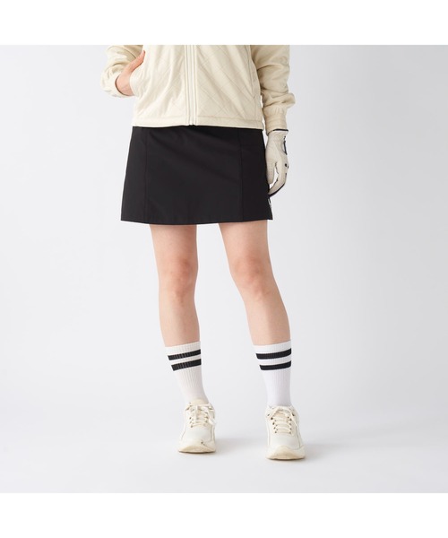 marie claire(マリ・クレール)の「marie claire GOLF マリクレールゴルフ ゴルフウェア スカート ワンポイント ロゴ スパンストレッチ インナーショーツ一体型(スカート・レディース・ブラック/グレー・M/LL/L)」の10枚目の写真