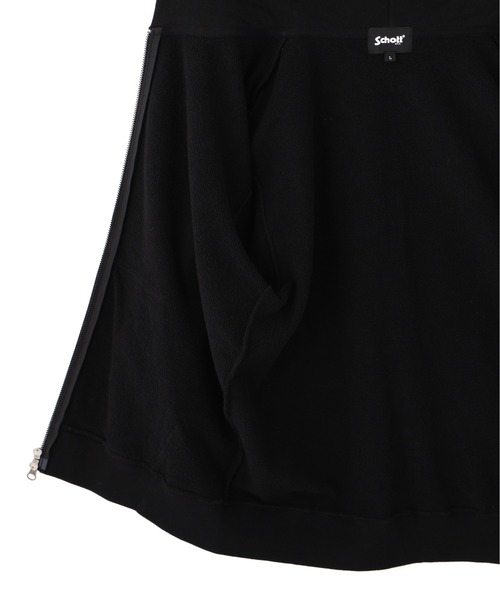 schott（ショット）の「Schott/ショット/BLANK ZIP HOODED/ブランク ジップ パーカー（パーカー・メンズ・ブラック/グレー/ブラウン・M/L/XL）」の11枚目の写真