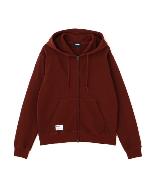 schott（ショット）の「Schott/ショット/BLANK ZIP HOODED/ブランク ジップ パーカー（パーカー・メンズ・ブラック/グレー/ブラウン・M/L/XL）」の15枚目の写真