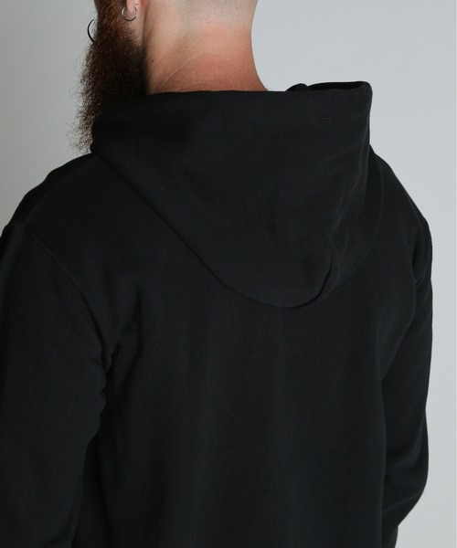 schott（ショット）の「Schott/ショット/BLANK ZIP HOODED/ブランク ジップ パーカー（パーカー・メンズ・ブラック/グレー/ブラウン・M/L/XL）」の18枚目の写真