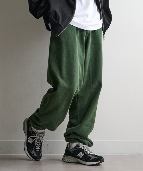 LOS ANGELES APPAREL（ロサンゼルスアパレル）の「【Los Angeles Apparel】Heavy Fleece Sweatpant 14Oz Garment Dye オンス ヘビーウェイト フリース スウェットパンツ ガーメントダイ 裏起毛 USA製  L-HF04GD UNTR（スウェットパンツ・メンズ・ブラウン/グリーン/ライトグリーン/ネイビー/グレー/ブルー/オリーブ/ブラック・S/M/L/XL/XXL）」の5枚目の写真