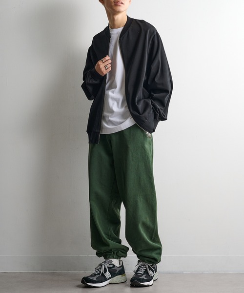 LOS ANGELES APPAREL（ロサンゼルスアパレル）の「【Los Angeles Apparel】Heavy Fleece Sweatpant 14Oz Garment Dye オンス ヘビーウェイト フリース スウェットパンツ ガーメントダイ 裏起毛 USA製  L-HF04GD UNTR（スウェットパンツ・メンズ・ブラウン/グリーン/ライトグリーン/ネイビー/グレー/ブルー/オリーブ/ブラック・S/M/L/XL/XXL）」の16枚目の写真