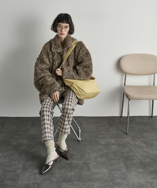 破格値最終値下げ 本物ブルーフォックス毛皮ジャケットコート 定価36万