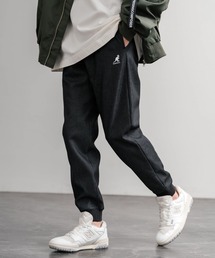 KANGOL カンゴール 別注コラボ蓄熱裏フリースヒートテーパードジョガーイージーパンツ