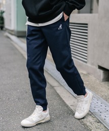 KANGOL カンゴール 別注コラボ蓄熱裏フリースヒートテーパードジョガーイージーパンツ