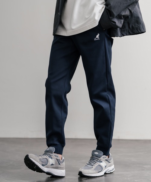 KANGOL(カンゴール)の「KANGOL カンゴール 別注コラボ蓄熱裏フリースヒートテーパードジョガーイージーパンツ(その他パンツ・メンズ・カーキ/ブラック/チャコール/ブラック系/インディゴブルー/ライトインディゴブルー/ホワイト/ベージュ/ネイビー/ブラウン/グレー・M/L/S/XL)」の18枚目の写真