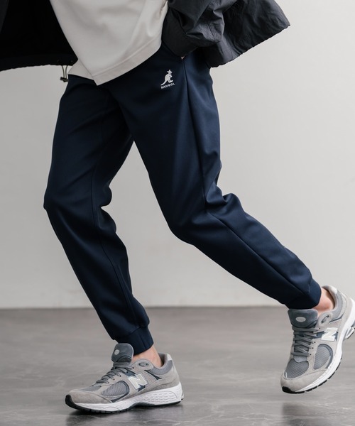KANGOL(カンゴール)の「KANGOL カンゴール 別注コラボ蓄熱裏フリースヒートテーパードジョガーイージーパンツ(その他パンツ・メンズ・カーキ/ブラック/チャコール/ブラック系/インディゴブルー/ライトインディゴブルー/ホワイト/ベージュ/ネイビー/ブラウン/グレー・M/L/S/XL)」の19枚目の写真