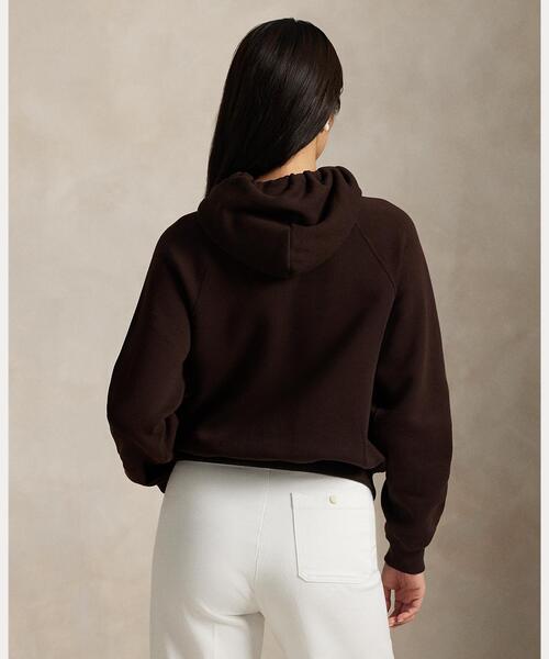POLO RALPH LAUREN（ポロ ラルフ ローレン）の「シュランケン フィット フリース フーディ（パーカー・レディース・ブラウン・M/S/XS）」の5枚目の写真