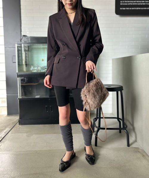 Kotoe(コトエ)の「【2WAY】 シャギーエコファーバッグ ショルダーバッグ(ショルダーバッグ・レディース・ブラック/ベージュ/ブラウン・FREE)」の6枚目の写真