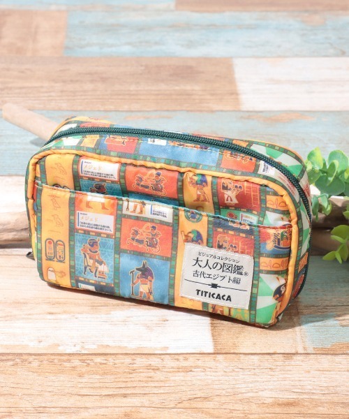 チチカカ（チチカカ）の「大人の図鑑コラボ　ポーチ（ポーチ・レディース・その他1/その他2・FREE）」の2枚目の写真
