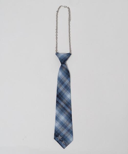 WEGO（ウィゴー）の「WEGO/ネクタイネックレス（ネックレス・レディース・ブルー/ブラウン/ベージュ・FREE）」の8枚目の写真