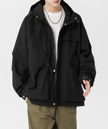 メンズのナイロンジャケット（フードあり）ファッション通販