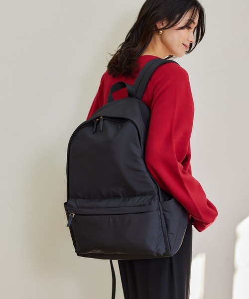 BARNYARDSTORM（バンヤードストーム）の「BARNYARDSTORM / ソフトBIGリュック（バックパック/リュック・レディース・ブラック/ブラウン・FREE）」の3枚目の写真