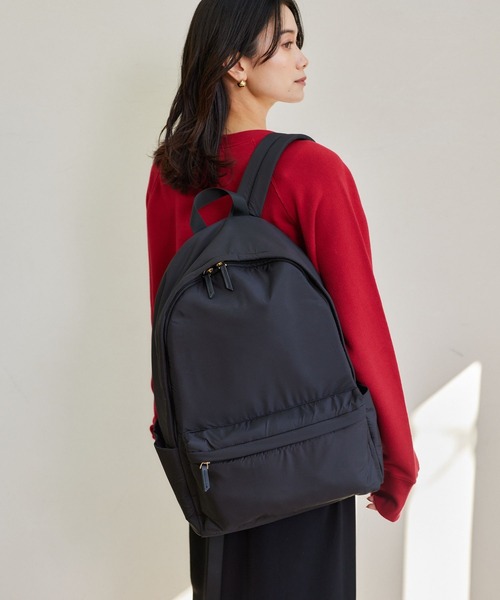 BARNYARDSTORM（バンヤードストーム）の「BARNYARDSTORM / ソフトBIGリュック（バックパック/リュック・レディース・ブラック/ブラウン・FREE）」の4枚目の写真