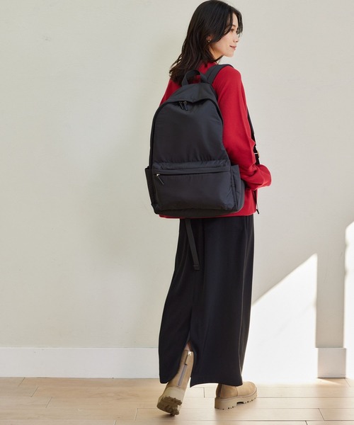 BARNYARDSTORM（バンヤードストーム）の「BARNYARDSTORM / ソフトBIGリュック（バックパック/リュック・レディース・ブラック/ブラウン・FREE）」の5枚目の写真