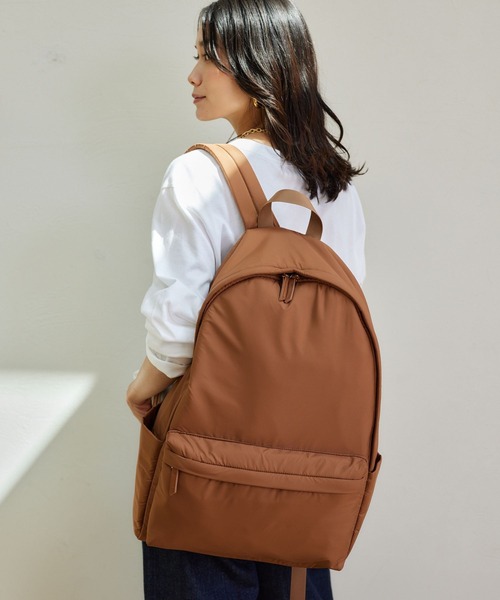 BARNYARDSTORM（バンヤードストーム）の「BARNYARDSTORM / ソフトBIGリュック（バックパック/リュック・レディース・ブラック/ブラウン・FREE）」の6枚目の写真