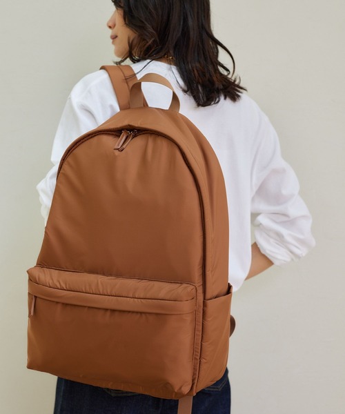 BARNYARDSTORM（バンヤードストーム）の「BARNYARDSTORM / ソフトBIGリュック（バックパック/リュック・レディース・ブラック/ブラウン・FREE）」の7枚目の写真