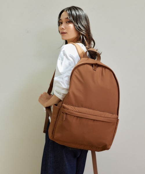 BARNYARDSTORM（バンヤードストーム）の「BARNYARDSTORM / ソフトBIGリュック（バックパック/リュック・レディース・ブラック/ブラウン・FREE）」の9枚目の写真