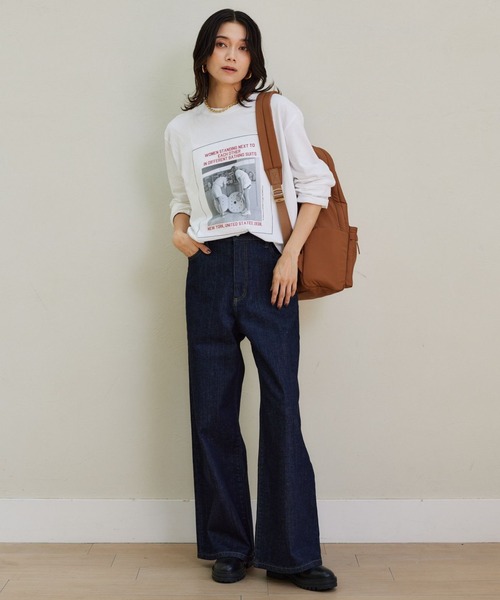 BARNYARDSTORM（バンヤードストーム）の「BARNYARDSTORM / ソフトBIGリュック（バックパック/リュック・レディース・ブラック/ブラウン・FREE）」の10枚目の写真