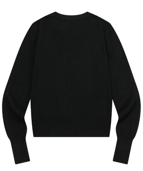 MUCENT（ムセント）の「A'GEM/9 × .kom 『MUCENT/ムーセント』 MARAIS 7 BUTTON CROP HENRY NECK CARDIGAN/7ボタンクロップヘンリーネックカーディガン（カーディガン/ボレロ・レディース・ネイビー/グレー/ブラック/アイボリー・FREE）」の14枚目の写真