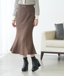 ASTORIA ODIER | ピンチェックビット付マーメイドスカート(スカート)