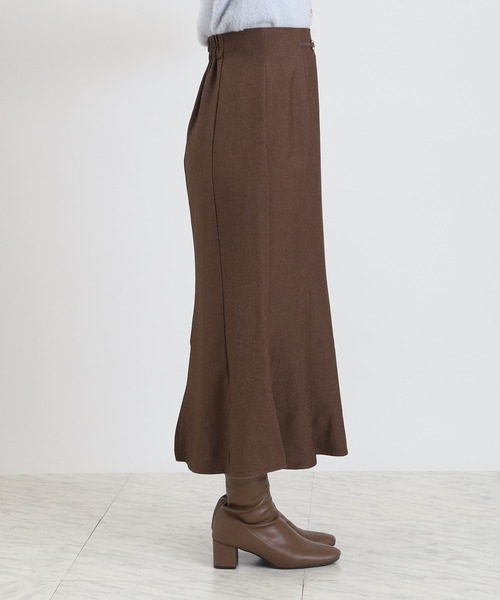 ASTORIA ODIER（アストリアオディール）の「ピンチェックビット付マーメイドスカート（スカート・レディース・ブラウン/ブラック/グレー・MEDIUM/LARGE/SMALL）」の14枚目の写真