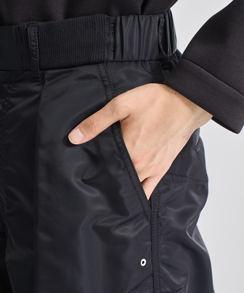 CITY TOKYO（シティトウキョウ）の「【CITY TOKYO/シティートーキョー】MA-1ワイドパンツ（カーゴパンツ・メンズ・ダークグレー/ブラック・1/2）」の11枚目の写真