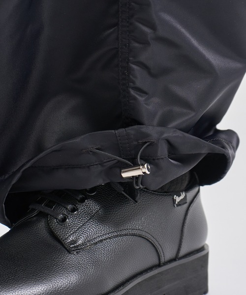 CITY TOKYO（シティトウキョウ）の「【CITY TOKYO/シティートーキョー】MA-1ワイドパンツ（カーゴパンツ・メンズ・ダークグレー/ブラック・1/2）」の15枚目の写真