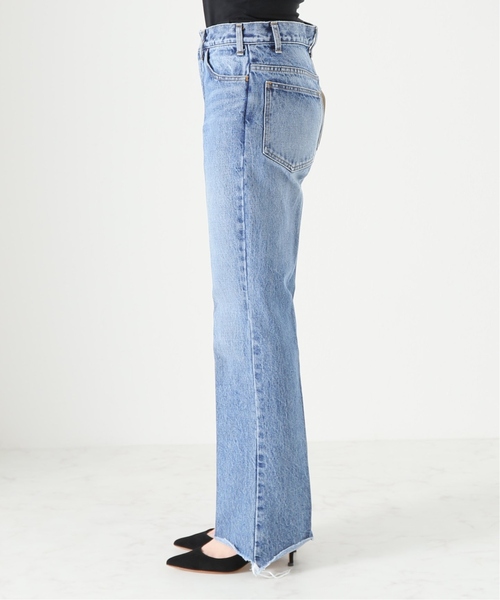 INSCRIRE（アンスクリア）の「《追加》【INSCRIRE /アンスクリア】002 Flare Denim：デニム（デニムパンツ・レディース・ブルー・28/29/30）」の8枚目の写真