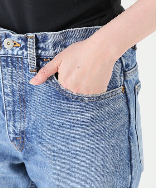 INSCRIRE（アンスクリア）の「《追加》【INSCRIRE /アンスクリア】002 Flare Denim：デニム（デニムパンツ・レディース・ブルー・28/29/30）」の12枚目の写真