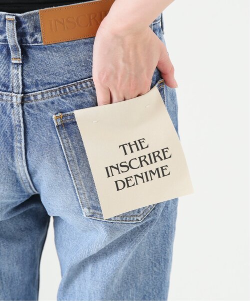 INSCRIRE（アンスクリア）の「《追加》【INSCRIRE /アンスクリア】002 Flare Denim：デニム（デニムパンツ・レディース・ブルー・28/29/30）」の13枚目の写真