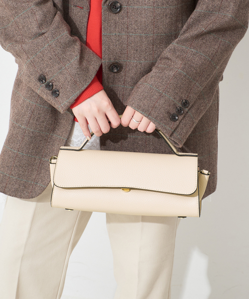 LORISTELLA（ロリステッラ）の「LORISTELLA/ロリステッラ ワンハンドルバッグ LISA（ハンドバッグ・レディース・ブラック/ベージュ・FREE）」の15枚目の写真