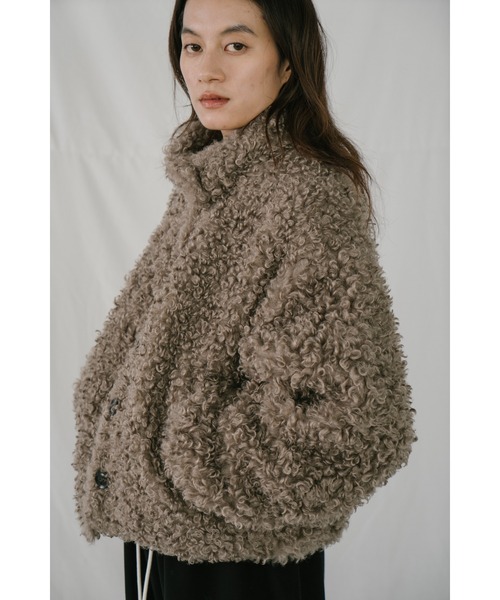 duei（デュイ）の「プードルファーミドルコート（その他アウター・レディース・ベージュ/ブラウン・FREE）」の19枚目の写真